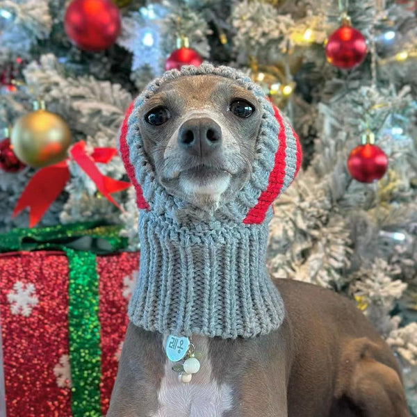 Christmas Festival Knit Hat Warm Dog Accessory